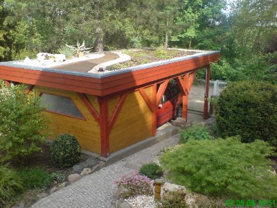 individuell gefertigter Carport